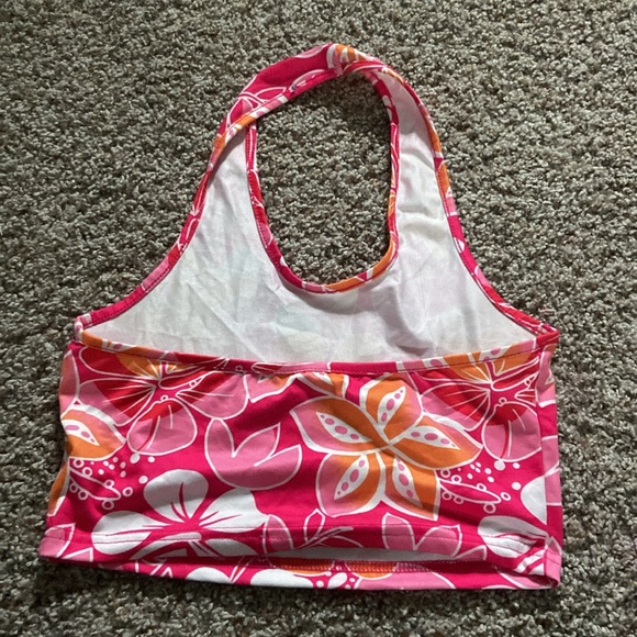 shein halter flower top, worn once - Picture 3 of 3